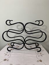 Vintage 6 Bottle Wrought Iron Wine Rack Free Standing Counter Top for sale  Shipping to South Africa