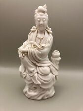 Kannon Pottery Dehua Kiln Buddha Statue Era Object from Japan #KU1652 for sale  Shipping to South Africa