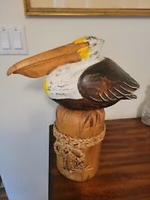carved pelican for sale  Pottstown