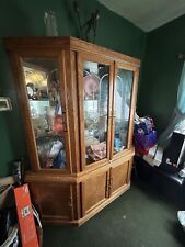China cabinet solid for sale  Fillmore