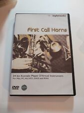 First Call Horns/bigfishaudio/instrumento virtual/rom DVD/muito bom comprar usado  Enviando para Brazil