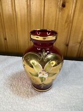 Red vase gold for sale  Bishopville