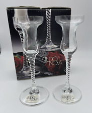 2 castiçais de vidro cristal Studio Nova Venice comprar usado  Enviando para Brazil