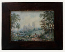 18th century watercolour for sale  BRADFORD-ON-AVON