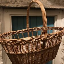 Vintage willow basket for sale  STOKE-ON-TRENT