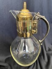 Vintage brass glass for sale  Lexington