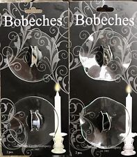 Pair bobeches candle for sale  Saint Paul