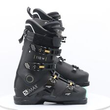 SALOMON S/MAX 110 WOMENS SKI BOOT BLACK GOLD MONDO 26/26.5 RRP £380 JS for sale  Shipping to South Africa