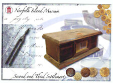POSTCARD Norfolk Island  2nd & 3rd Settlement ballot box bone buttons 1990's for sale  Shipping to South Africa