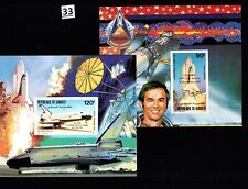 GF DJIBOUTI 1981 - MNH - S/S - IMPERFEITO - SOBREIMPRESSÃO - ESPAÇO - NASA - NAVE ESPACIAL , usado comprar usado  Enviando para Brazil