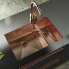 Liquida EL670CP 1.5 Bowl PVD Undermount Brushed Copper Kitchen Sink * for sale  Shipping to South Africa