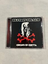 Destroy She Said/Origins of Odetta/CD/2017 segunda mano  Embacar hacia Argentina