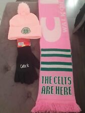 Celtic hat scarf for sale  GLASGOW