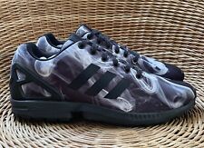 Adidas ZX Flux Torsion Mens Black Swirls Running Shoes Trainers UK 9.5 EU 44 VGC for sale  Shipping to South Africa