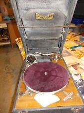 Ancien phonographe gramophone d'occasion  Saint-Amand-Montrond