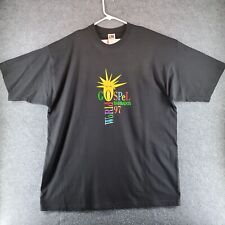 Antigos Mundo Gospel Barbados 1997 T-shirt Mens Xxl Preto Gráfico Anos 90 Concerto Y2K comprar usado  Enviando para Brazil