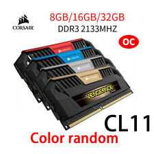 LOTE AB de memória para jogos desktop Corsair 32GB 16GB 8GB DDR3 OC 2400MHz 2133Mhz, usado comprar usado  Enviando para Brazil