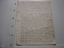 Convocation letter 1887 d'occasion  Expédié en Belgium