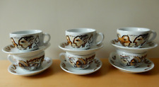 latte cup saucer set for sale  HIGH WYCOMBE
