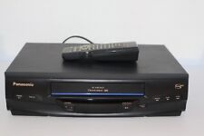 Panasonic VCR PLAYER 4 cabezales Omnivsion VHS PV-V4020 control remoto original probado funciona segunda mano  Embacar hacia Argentina