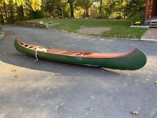 1922 Old Town AA grade wood canvas canoe 17 feet, used for sale  Groton