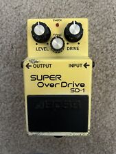 Boss SD-1 Super Overdrive Guitar Effect Pedal for sale  Shipping to South Africa