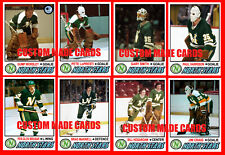 CARTÕES DE HÓQUEI FEITOS SOB MEDIDA Minnesota North Stars como 1977-78 22 diferentes U-PICK comprar usado  Enviando para Brazil