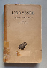 Odyssée.tome 2.poésie homér d'occasion  Vézelay
