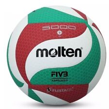 Jogo ao ar livre fundido V5M5000 tamanho 5 bola de vôlei couro ecológico toque macio interno , usado comprar usado  Enviando para Brazil