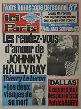 Johnny hallyday thierry d'occasion  Expédié en Belgium