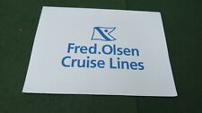 Fred olsen cruise for sale  FAREHAM