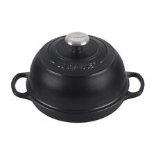 NEW Le Creuset 1.75 Qt Signature Bread Oven Enamelled Cast Iron Black Domed for sale  Shipping to South Africa