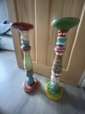 Pillar candle holders for sale  BOLTON