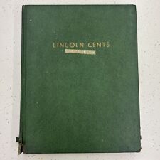 Libro de colección de monedas de centavos Lincoln 1909-1971 verde segunda mano  Embacar hacia Argentina