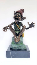Resting goblin bronze for sale  Shipping to Ireland