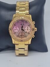 Relógio de quartzo feminino Guess aço inoxidável mostrador rosa analógico comprar usado  Enviando para Brazil