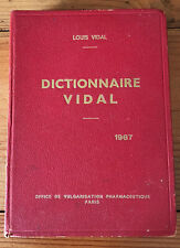 Dictionnaire vidal d'occasion  Moissac