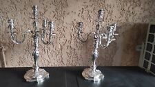 Christofle paire candelabres d'occasion  Santes