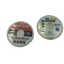 Lot of 2 Disc Sony PSP Pro Media Director & 500+ Game Saves. for sale  Shipping to South Africa
