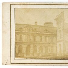 Louvre Art Museum Paris Stereoview c1860 France Palace Building Photo Card A2651, used for sale  Shipping to South Africa