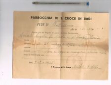 Bari parrocchia croce usato  Italia