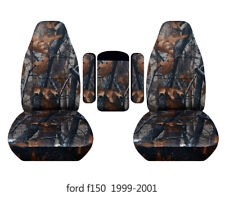 Conjunto frontal de capas para assento de carro serve para cadeiras Captain FORD F150-250-350 TRUCK 99-01 comprar usado  Enviando para Brazil