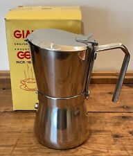 Giannini Express Espresso Coffee Maker Brevettata INOX 18-10 Stainless Steel for sale  Shipping to South Africa