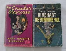 The Circular Staircase Mary Roberts Rinehart 1945 Pocket Mystery + Piscina comprar usado  Enviando para Brazil