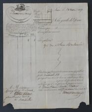 Facture lettre1817 marseille d'occasion  Nantes-