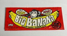 Vintage Fleer BIG BANANA Bubble Gum Wrapper 10c doces retrô comprar usado  Enviando para Brazil