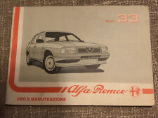 Manuale alfa romeo usato  Erba