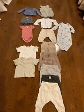 Lote de 16 excelentes marcas de roupas de bebê de 0 a 3 meses Pehr, petit bateau e muito mais comprar usado  Enviando para Brazil