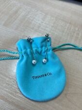 tiffany pearl earrings for sale  LONDON