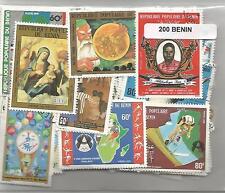 Lot 200 timbres d'occasion  Panissières